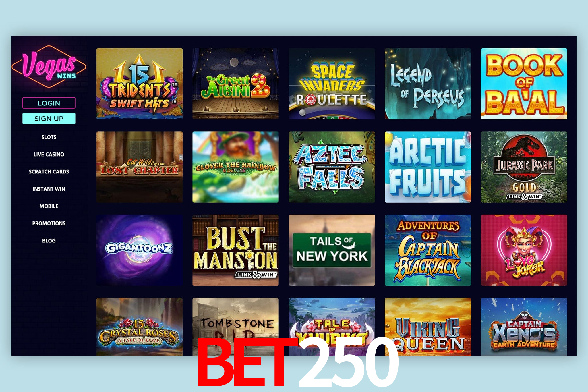 Casino Ao Vivo bet250